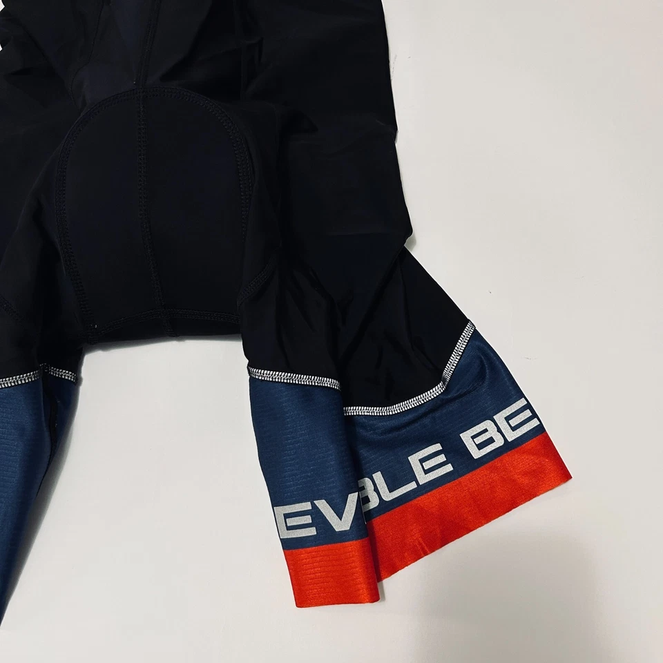 Babero de ciclismo IQ TURAM para hombre talla M negro acolchado ciclismo ropa deportiva pantalones cortos visibles Foto 4 de 4