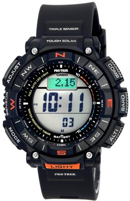 Casio Protrek Digital Solarbetriebene PRG-340-1 PRG340-1 100M Herrenuhr