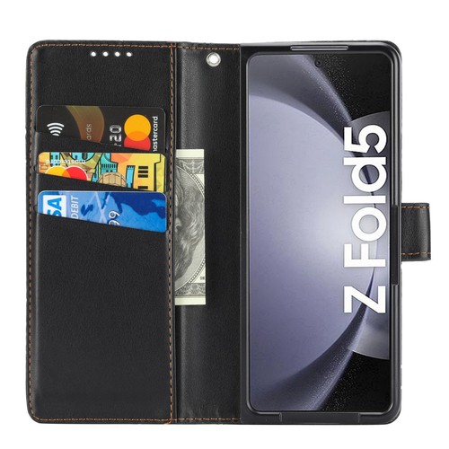 Shockproof Wallet Case with Card Slot Case For Samsung Galaxy Z 6/5/4/3 5G Cover - Picture 13 of 60