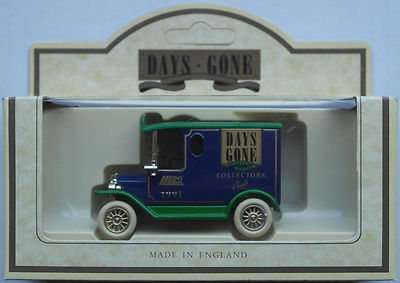 Lledo - 1920 Ford Model T Van  Days Gone Collectors Club 1991 