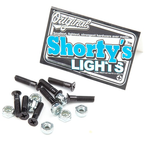 Shorty's Skateboard Hardware 7/8" Phillips Black Shortys Truck Mounting