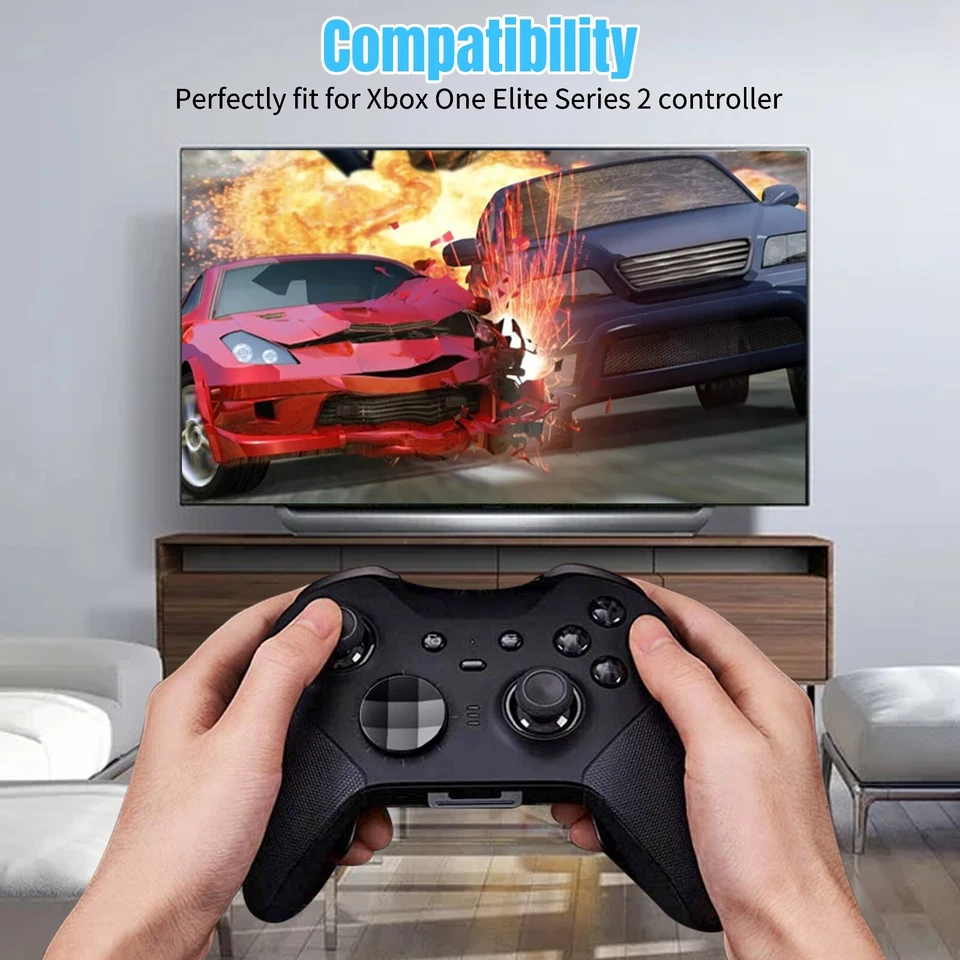 Kit de Repuesto de Almohadillas y Paletas Metal D para Mando Xbox One Elite Serie 2 Foto 2 de 4