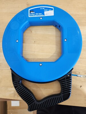 #ad IDEAL 31 099 Tuff Grip Pro E Class Fiberglass Fish Tape w Eyelet $80.00