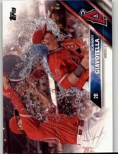 2016 Topps Johnny Giavotella #657 Los Angeles Angels