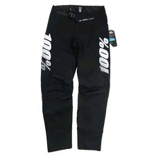 100% R-Core Men's Downhill MTB Mountain Bike Pants - Size 30 - Black