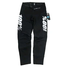 100% R-Core Men's Downhill MTB Mountain Bike Pants - Size 30 - Black