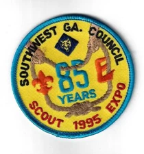 Scout 1995 Expo 85 Yrs. Southwest GA. Council BLU Bdr. [GT-584]