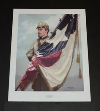 Michael Gnatek - The Lone Star -- Collectible Civil War Print - MINT CONDITION