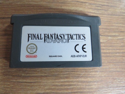 Final Fantasy Tactics advance PAL cart Gameboy advance