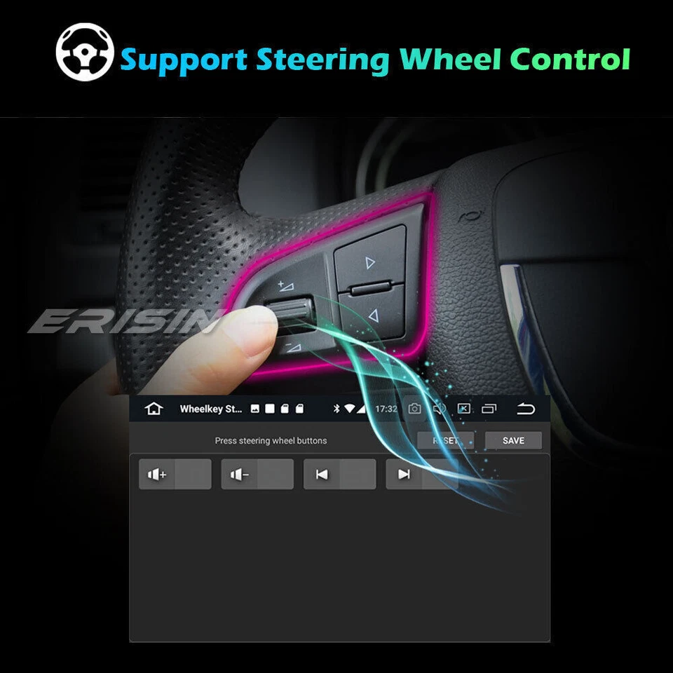 8-Kern Android 10 Autoradio 9"DAB+ GPS BMW 3er E46 M3 318 320 MG ZT Rover 75 64G - Bild 3 von 4