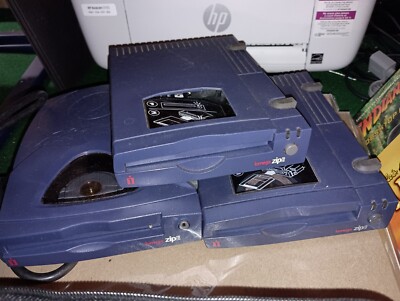 Iomega Zip 100 External Parallel Port Disk Drive Lot - Untested, Drives Only