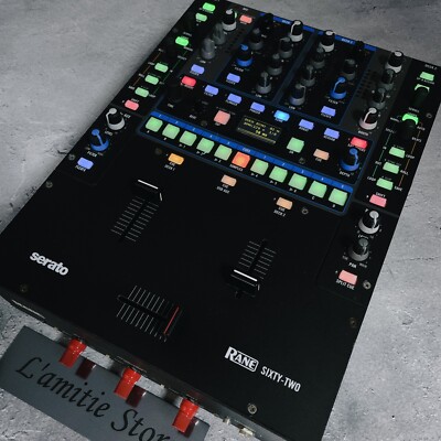 Rane Sixty-Two 62 Serato 2ch 2-Channel Scratch Live Pro DJ Mixer