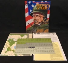 Strategy & Tactics ~ #78 Patton's 3rd Army 1980 ~ Complete and Unpunched ~ OEJ