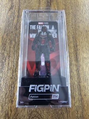 FiGPiN Marvel - Falcon 714 1st Ed & Retired - Brand New & Locked
