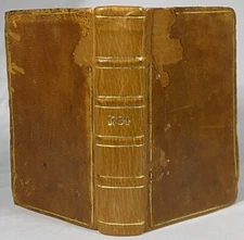 1784 THE LONDON CALENDAR OR COURT & CITY REGISTER Antique Leather Book