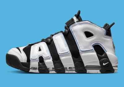 Nike Air More Uptempo 96 Cobalt Bliss Black White DV0819-001 Men's