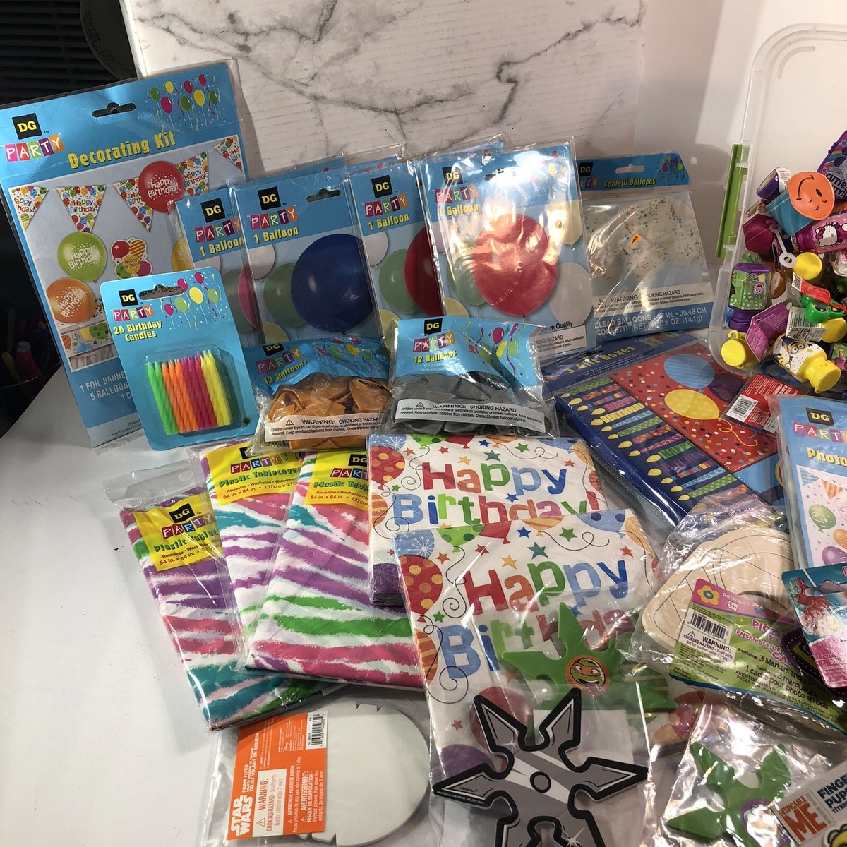 Party Supplies Dollar Tree It's A Boy Decorations Large Mix