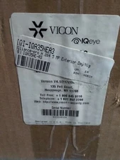 Vicon IQeye IQA35NE-A3 Alliance-pro H.275 Exterior Day/Night 5mp --s101 jj Zz