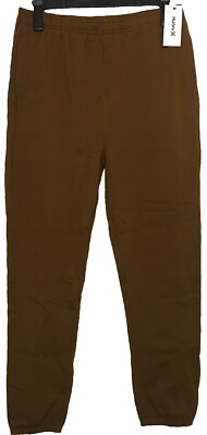 NWT NEW- Size XXL Hurley OAO Solid Summer Fleece Pant Ale Brown Cotton MSRP $50
