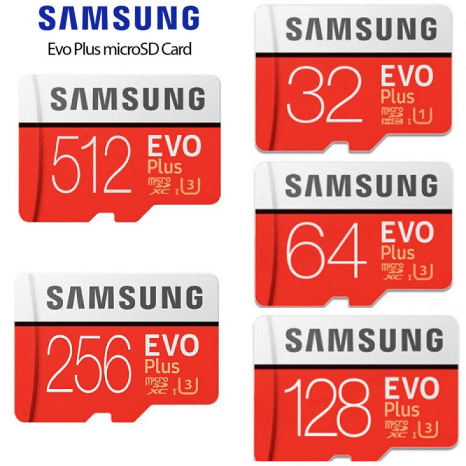 For Samsung EVO Plus 32GB 2TB Micro SD Karte Micro SDXC Speicherkarte Class10 - Bild 2 von 4