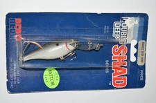 older vintage rebel lure double deep shad dd-8829 shad rattles crankbait