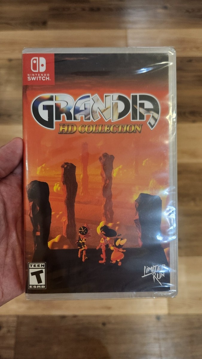 Nintendo Switch GRANDIA HD collection limited run Switch Limited Run #80: Grandia HD Collection – Limited Run