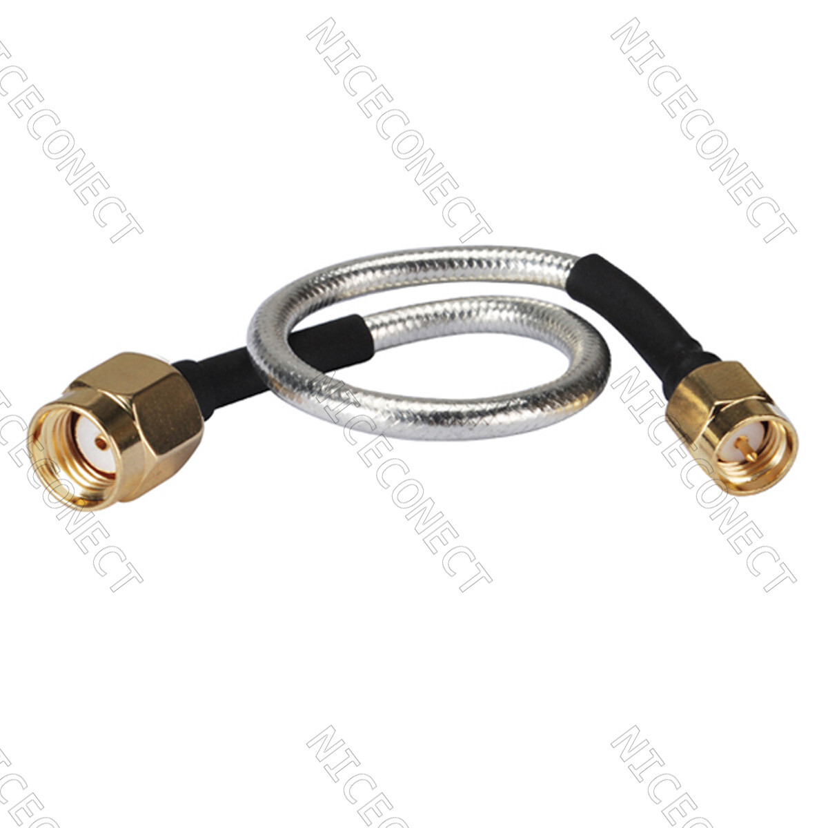 10 Piezas/lote) Enchufe Recto RP SMA Macho (pin Hembra) A Conector RP