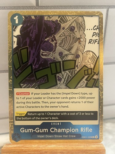 Gum-Gum Champion Rifle EB01-028 R M.C Foil