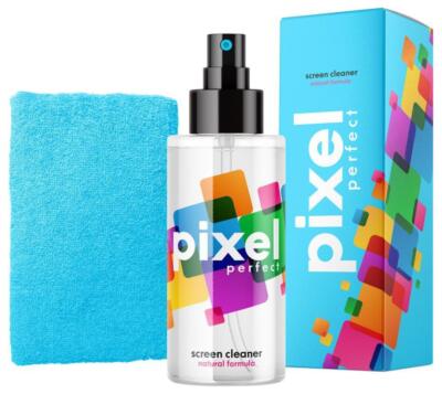 Kit Pulizia Schermi Pixel Perfect 500ml - Detergente Naturale Con Panno In Microfibra - Foto 7