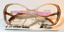 Vintage FAIRFIELD OPTICAL 2nd Wave Pacific Pearl 55/20 Eyeglass Frame NOS 368