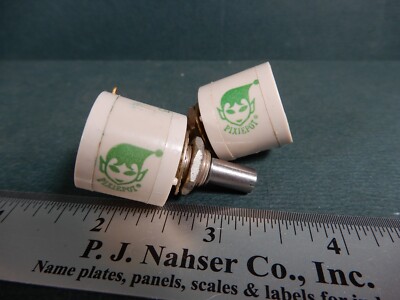 Duncan Electronics 10K 10 Turn Pixiepots Potientiometers Linear Taper Qty 2 NOS