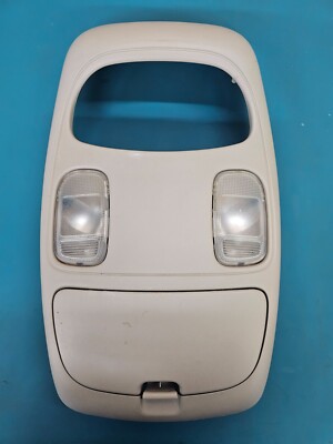 02-05 Dodge RAM Overhead Console DOME Light Roof Storage Compartment LT GRAY 05