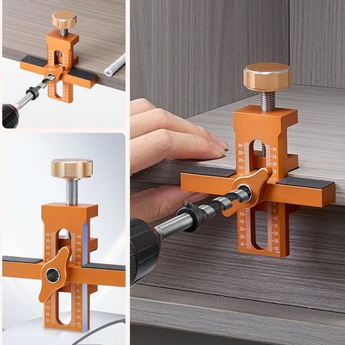Aluminum Cabinet Door Mounting Jig Precise Positioning Tool For Household - Picture 9 of 14