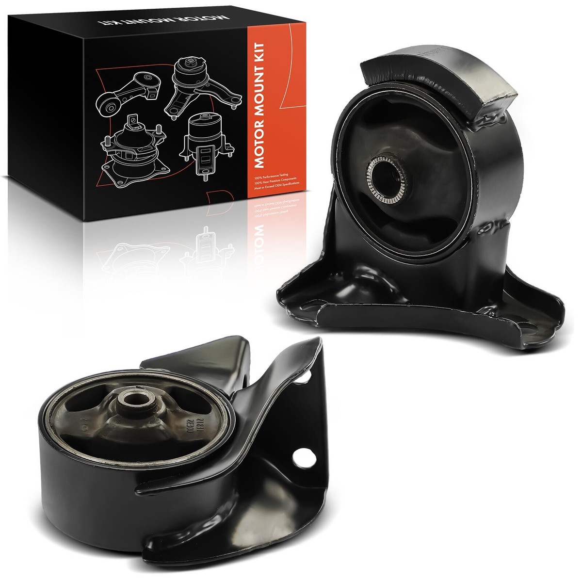 2x Engine Motor Mount for Kia Sportage 05-10 Hyundai Tucson L4 2.0