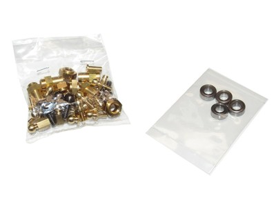 Tamiya Super CLODBUSTER *BLACK* 4x4x4 Truck Ball Studs, Connect Bearings Hexes