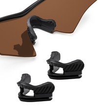 Black Replacement Nose Pads for Oakley M Frame Strike Non-Slip Nose Pieces