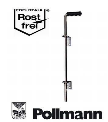 Pollmann Bodenschieber Edelstahl 500 mm Torriegel ...