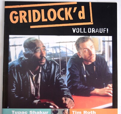 55  Presseheft GRIDLOCK'D Tupac Shakur, Tim Roth