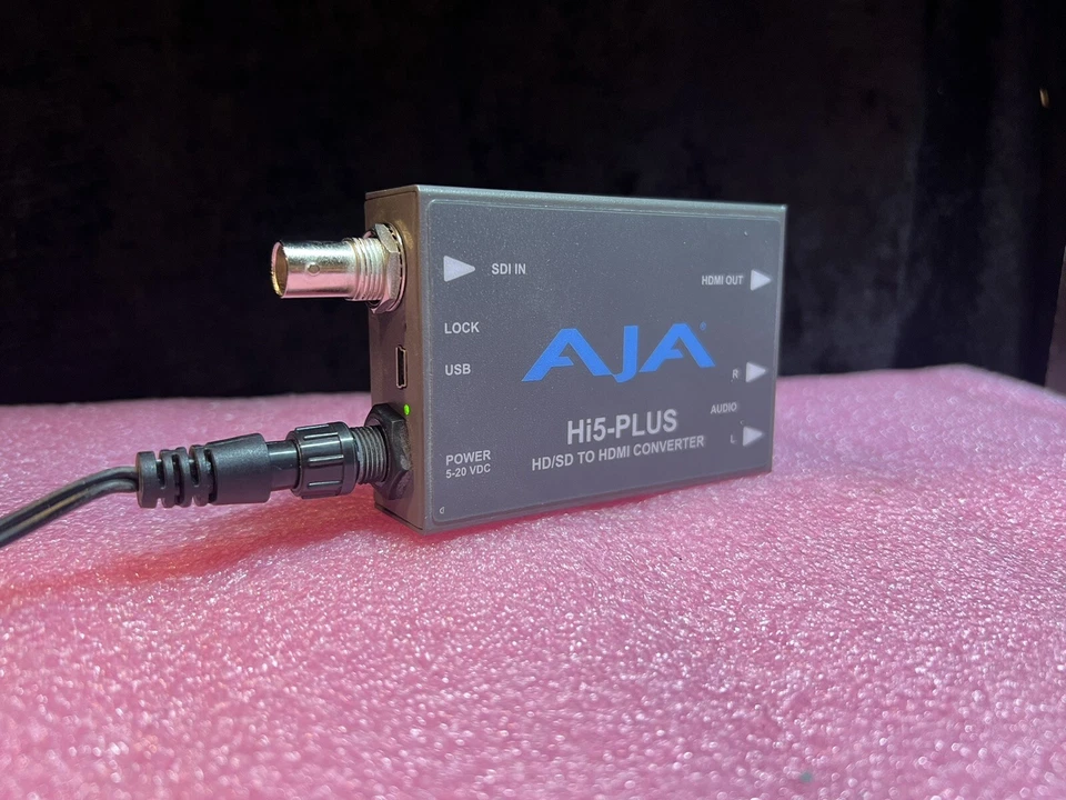 AJA HI5-PLUS Hd/sd to HDMI Converter - Image 2 of 4