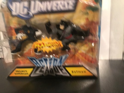 DC Universe Action League FLASHPOINT SUPERMAN & BATMAN Justice League Figures 2" - Picture 5 of 9
