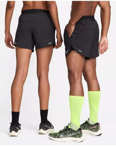 Nike Men’s 5" Black Dri-FIT Brief-Lined Running Shorts DM4755-010 Large New Tags - Picture 2 of 13