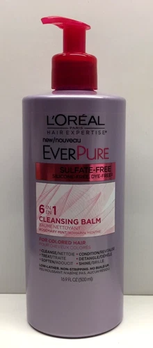 L'Oreal Paris EverPure 6 In 1 Cleansing Balm Paraben Free 16.9 oz-Discontinued
