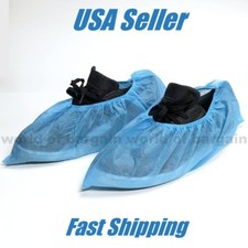 10 pairs Disposable Shoe Covers Non Woven Fabric Painting Open House Guests H090
