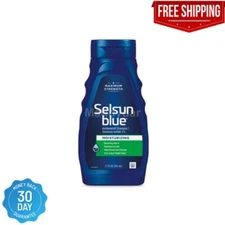 Selsun Blue Moisturizing with Aloe Dandruff Shampoo, 11 Fl Oz, Pack of 1