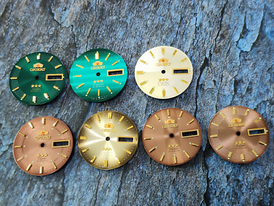 Nos Dial Vintage orient Crystal 21 J automatic Japan watch 28mm