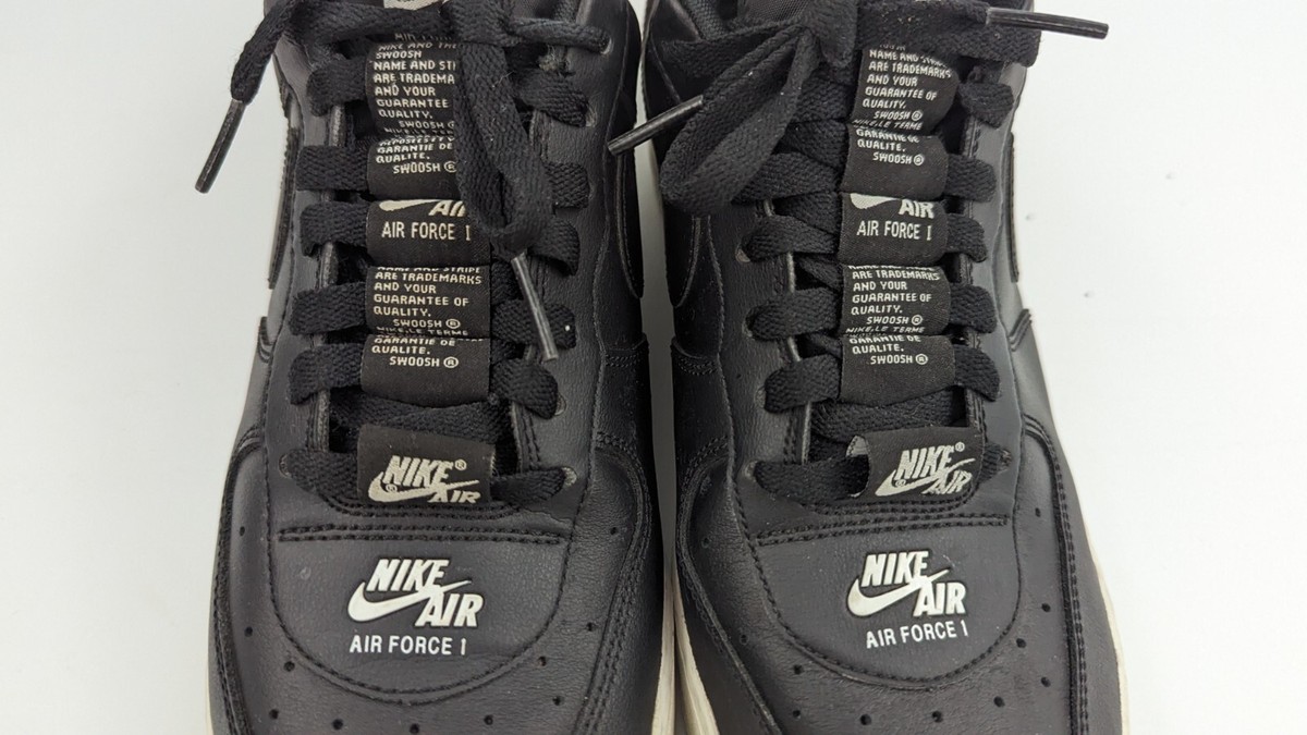 Nike Air Force 1 Low Double Air Black White Size 8 Athletic Shoes CJ1379-001 Nike Air Force 1 Double Air Low Black White CJ1379-001 Men main image 2