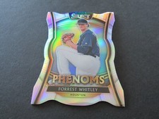 2020 Select Baseball Forrest Whitley Phenoms Card #PH11 Die-Cut Silver Holo