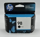 Genuine HP 98 Black Ink Cartridge C9364WN New Sealed Exp Sept 2015