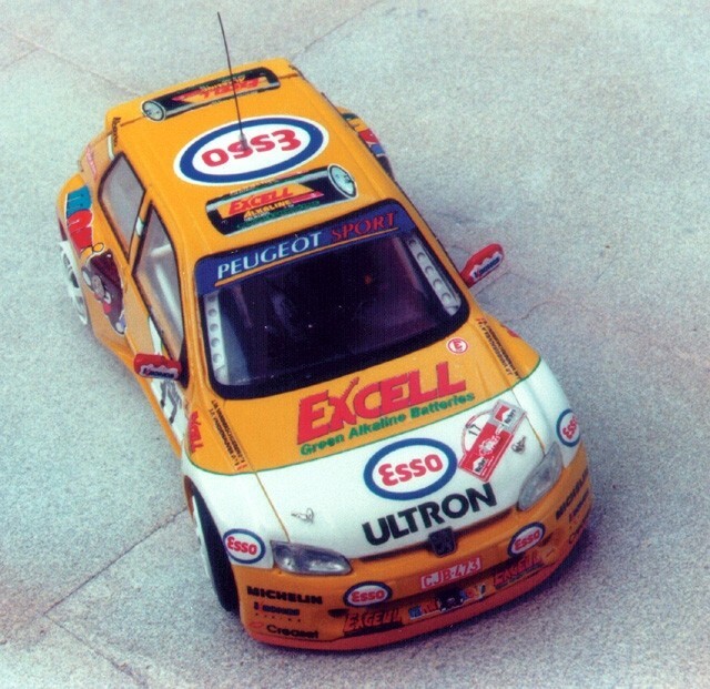 Kit voiture de rallye Peugeot 106 Maxi Ypres 1997 miniature 1/43