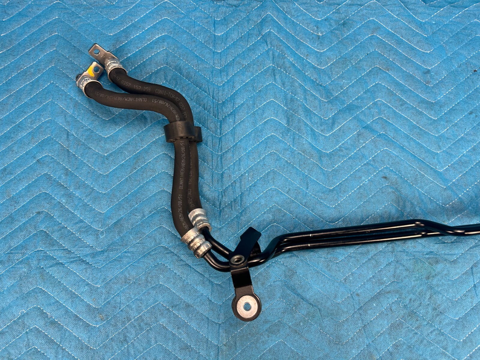 Bentley Flying Spur Transmission Oil Cooler Line Pipe Driver Side 2006-2012 OEM